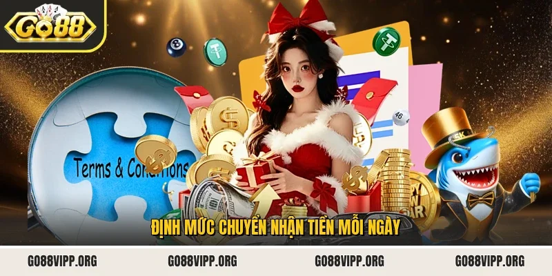 Điều Khoản Điều Kiện 3 Sunwin Định mức chuyển nhận tiền mỗi ngày